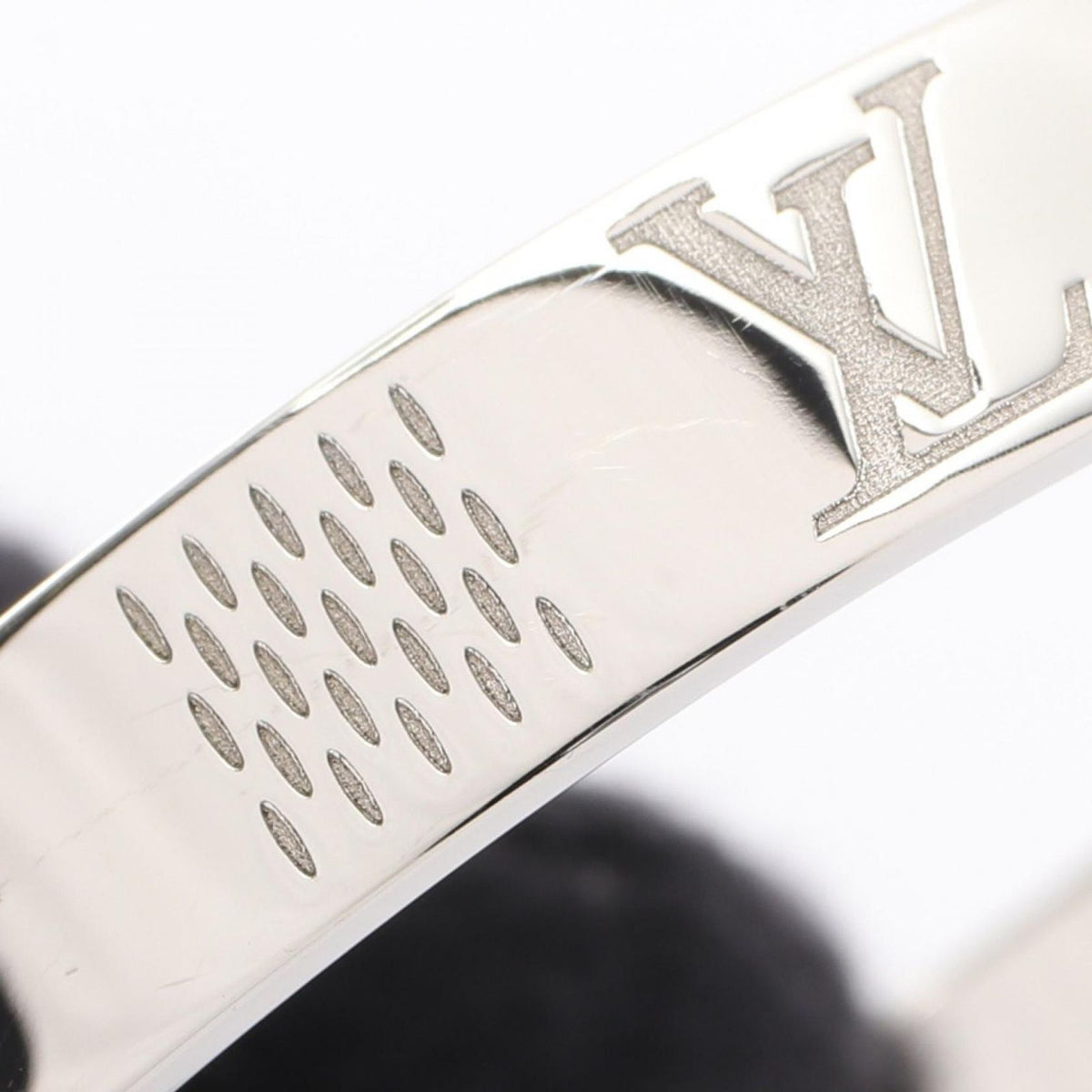 Louis Vuitton Bracelet Bangle Damier Heritage Stainless Steel — view 7