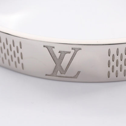 Louis Vuitton Bracelet Bangle Damier Heritage Stainless Steel — view 4