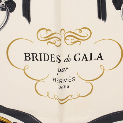 Hermes Scarf Carre 90 Brides de Gala Blue Silk — view 5