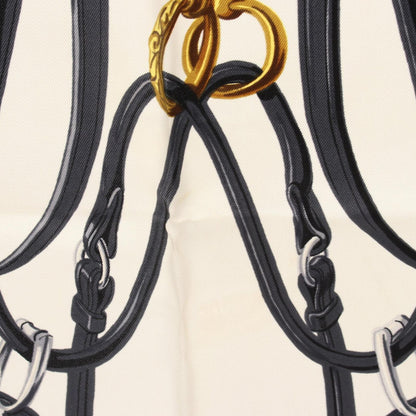Hermes Scarf Carre 90 Brides de Gala Blue Silk — view 4
