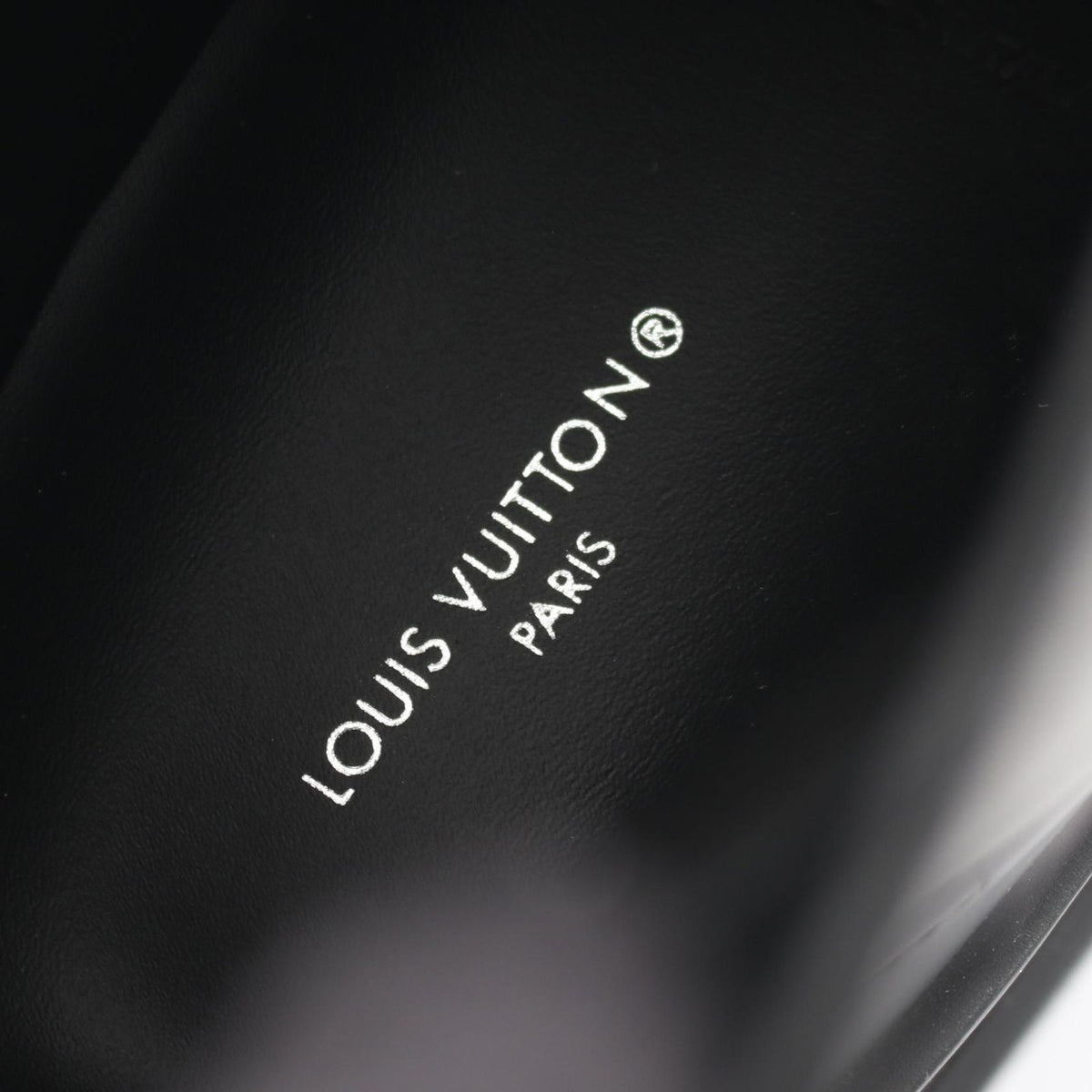 Louis Vuitton Boots Pola Line Black Leather — view 5
