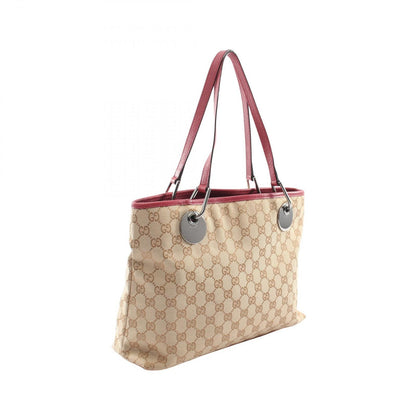 Gucci Tote Bag GG Canvas Wine Red Beige — view 2
