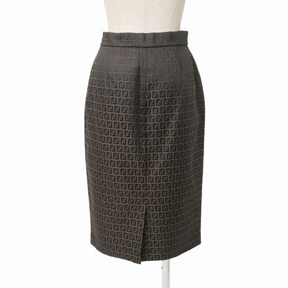 Fendi Vintage Skirt 42 FF Zucca Tight — view 3