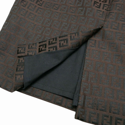 Fendi Vintage Skirt 42 FF Zucca Tight — view 5