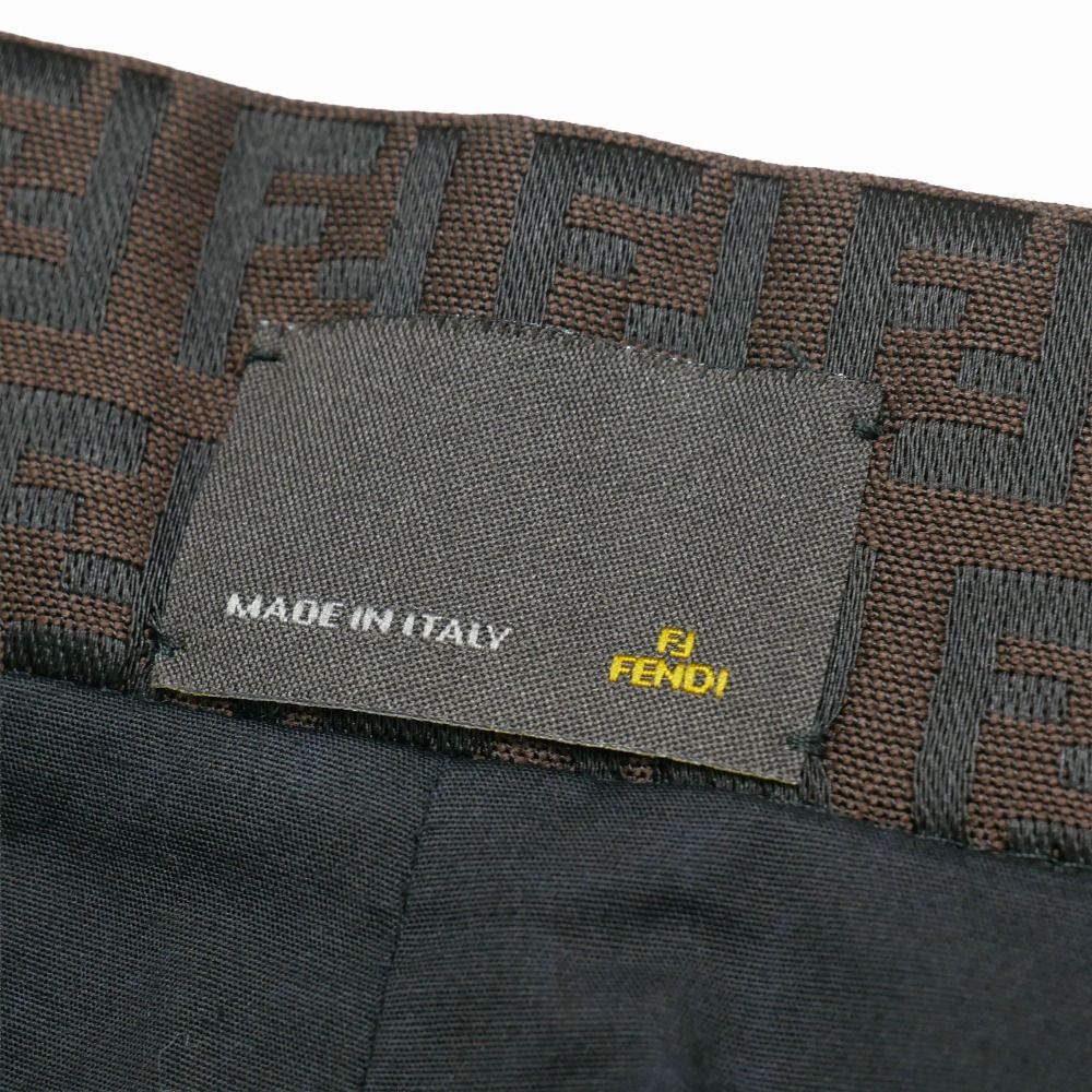 Fendi Vintage Skirt 42 FF Zucca Tight — view 6