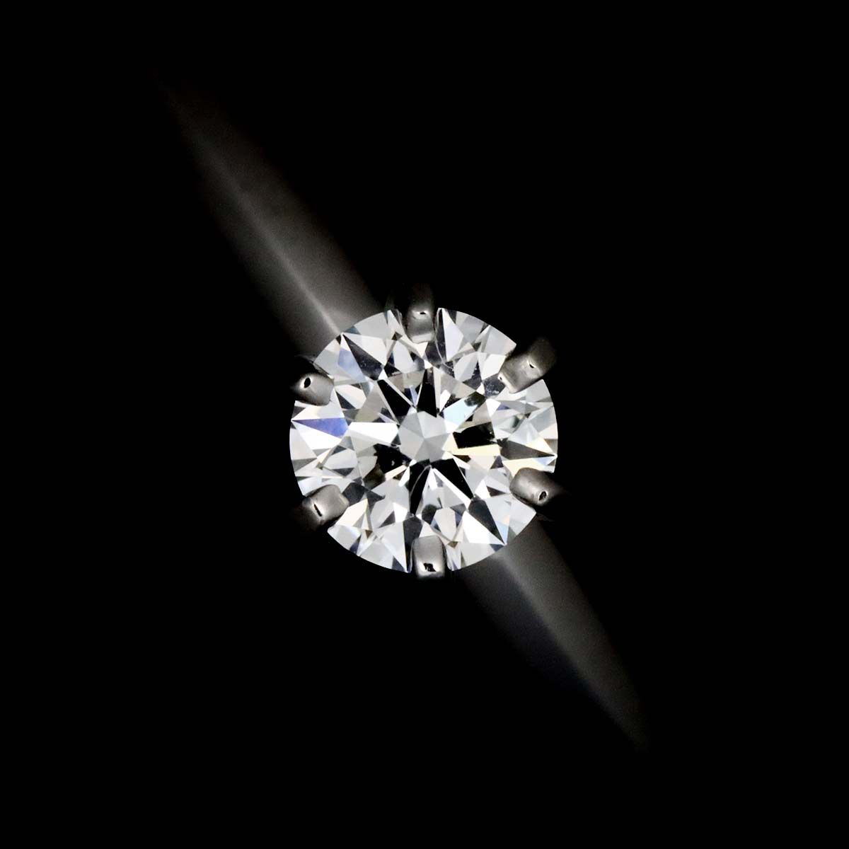 Tiffany & Co Solitaire Ring Diamond Platinum — view 6