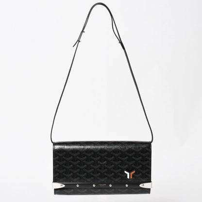 Goyard Monte Carlo PM Clutch 2-Way Limited Color Jet Black Silver — view 2