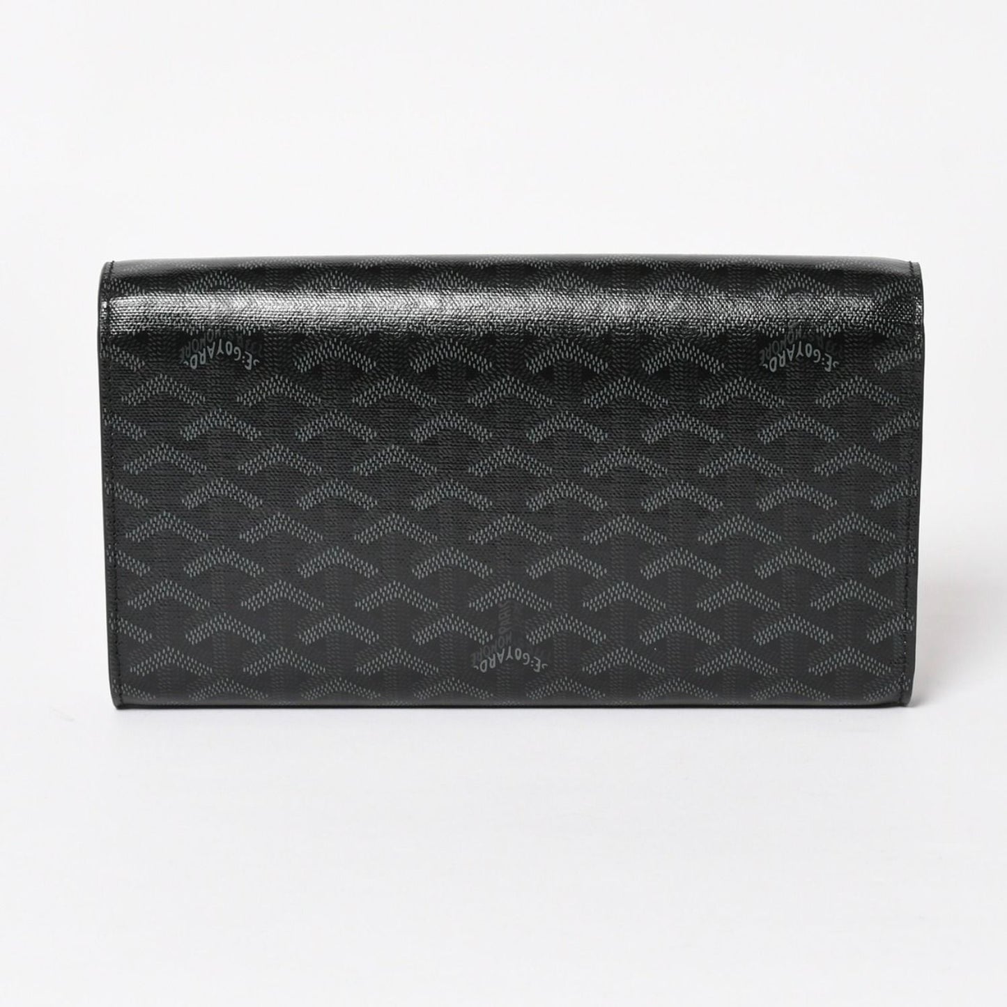 Goyard Monte Carlo PM Clutch 2-Way Limited Color Jet Black Silver — view 3