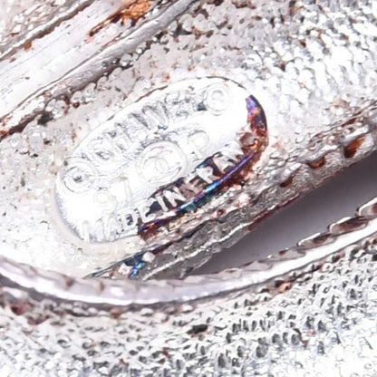 Chanel CC Logo Brooch Rope Motif 97 Metal Silver — view 7