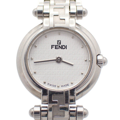 Fendi Quartz Watch White Dial SS Kannon Buckle Pawn
