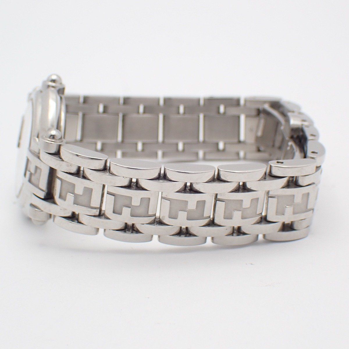Fendi Quartz Watch White Dial SS Kannon Buckle Pawn — view 5
