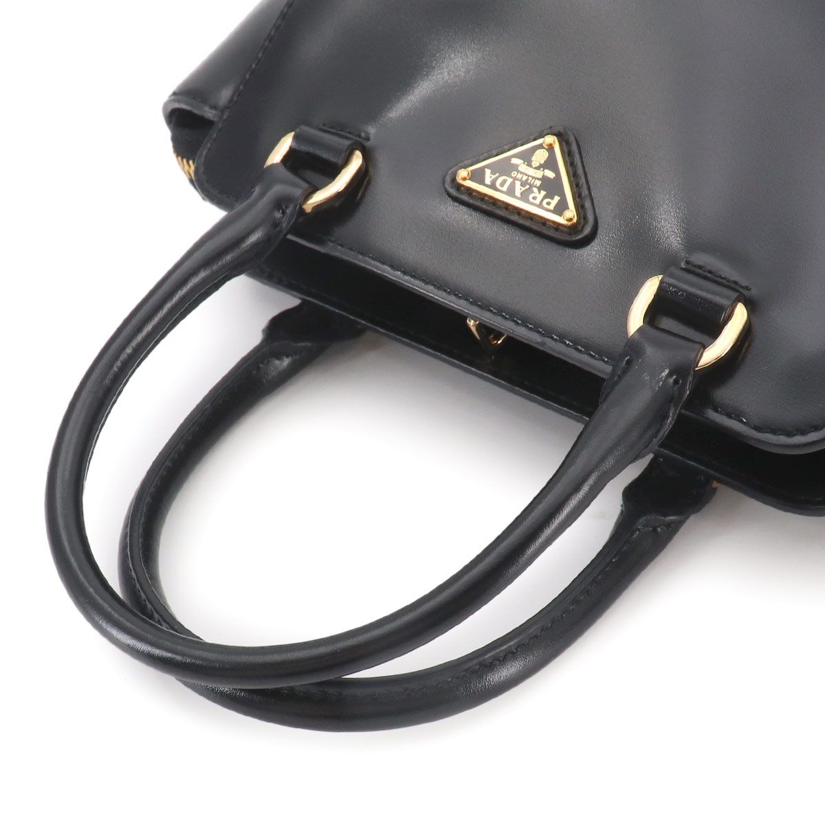 Prada 2-Way Leather Nero Black Shoulder Bag — view 5