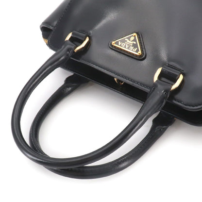 Prada 2-Way Leather Nero Black Shoulder Bag — view 5