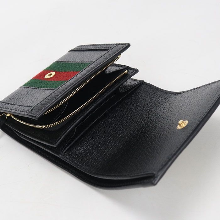 Gucci Compact Wallet Ophidia Bifold Leather — view 3