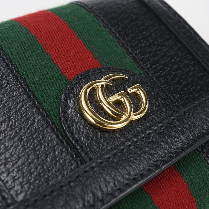 Gucci Compact Wallet Ophidia Bifold Leather — view 7