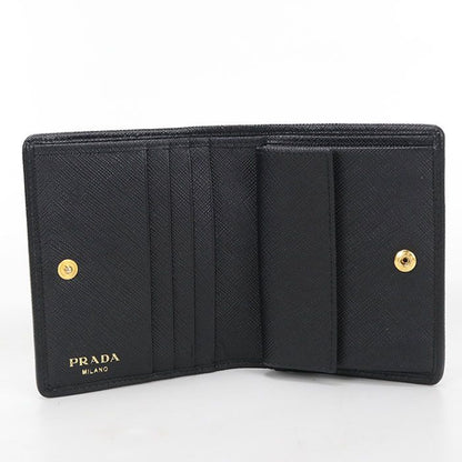 Prada Triangle Bifold Wallet Nylon — view 3
