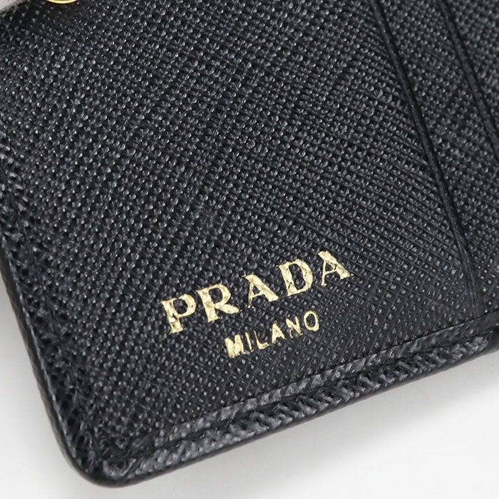Prada Triangle Bifold Wallet Nylon — view 5