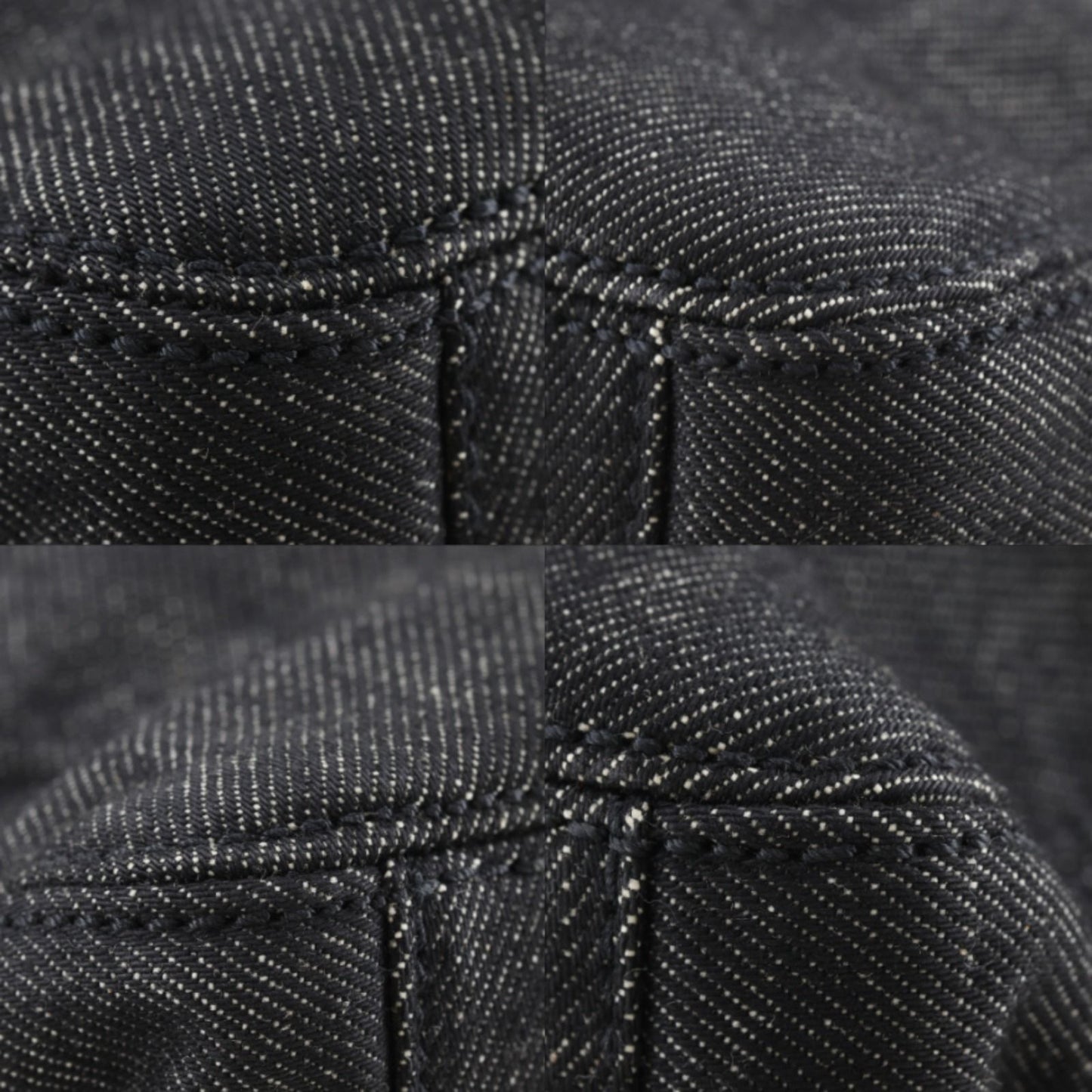 Chanel CC Logo Denim Handbag — view 4
