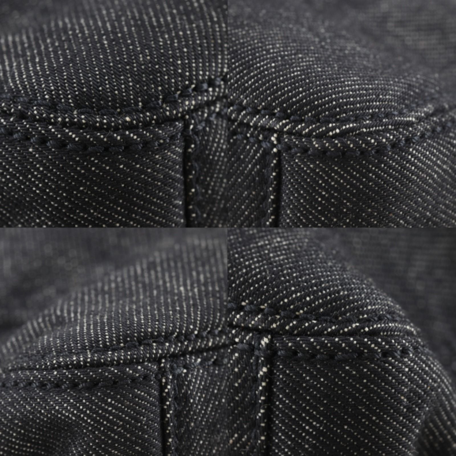 Chanel CC Logo Denim Handbag — view 4