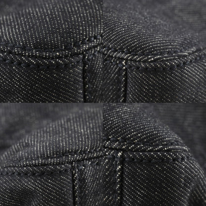 Chanel CC Logo Denim Handbag — view 4