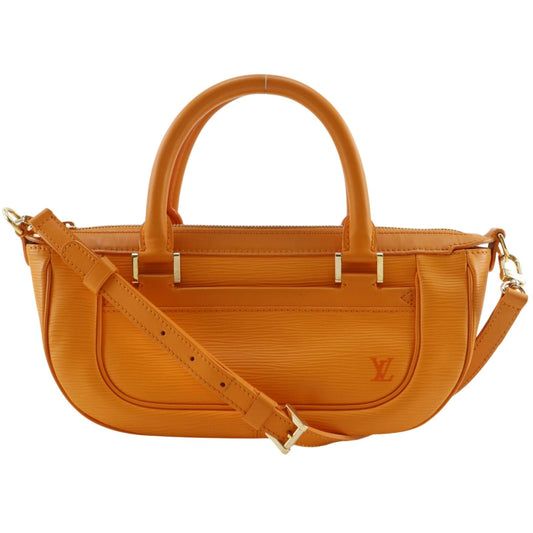 Louis Vuitton Danura PM 2-Way Shoulder Epi Leather Mandarin Orange Handbag