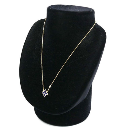 Louis Vuitton 18K Yellow Gold Star Blossom BB Necklace Diamond 38.5 40.5 — view 6