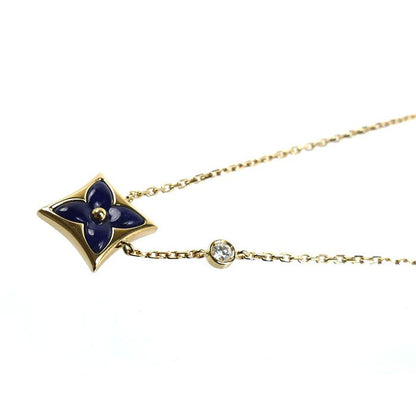 Louis Vuitton 18K Yellow Gold Star Blossom BB Necklace Diamond 38.5 40.5 — view 3