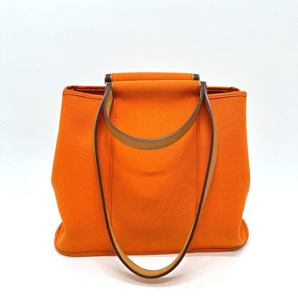 Hermes Tote Bag Kabak PM Toile H Orange