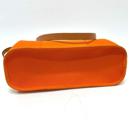 Hermes Tote Bag Kabak PM Toile H Orange — view 5