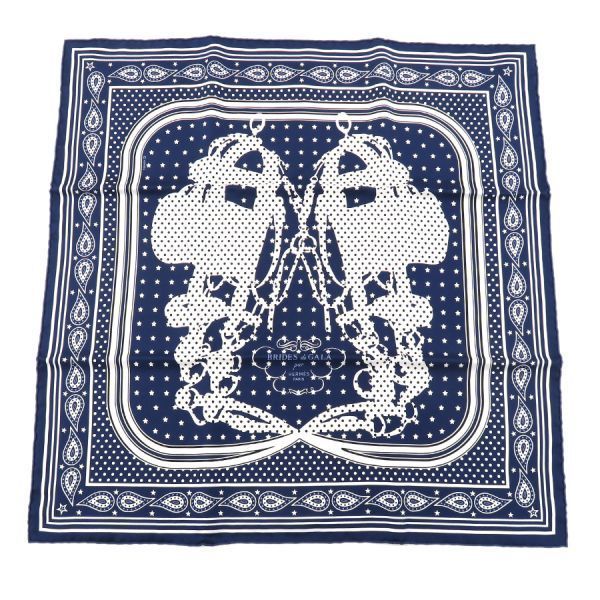 Hermes Carre 55 Silk Bandana Scarf