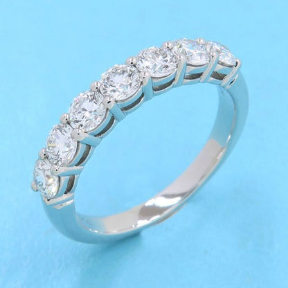 Tiffany & Co Forever Band Diamond Ring Near Half Circle — view 5