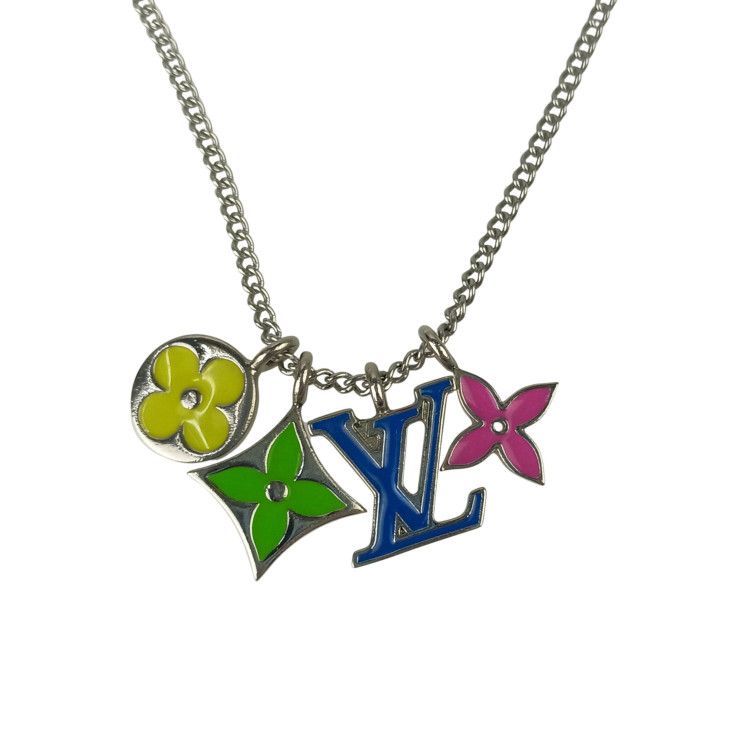 Louis Vuitton Pendant LV Instinct Silver Metal
