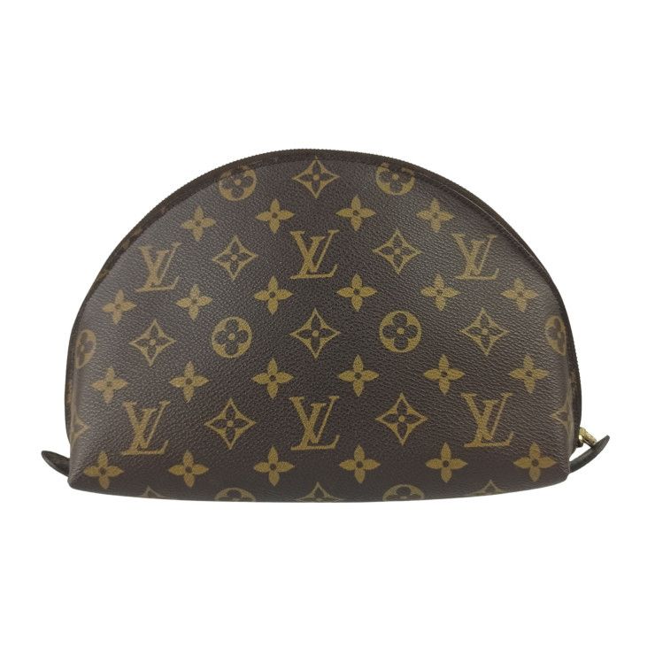 Louis Vuitton Pouch Demironde Brown Monogram Gold — view 3