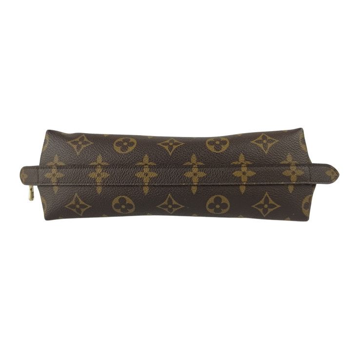 Louis Vuitton Pouch Demironde Brown Monogram Gold — view 4