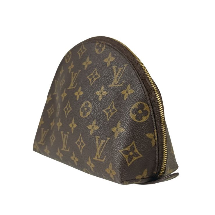 Louis Vuitton Pouch Demironde Brown Monogram Gold — view 2