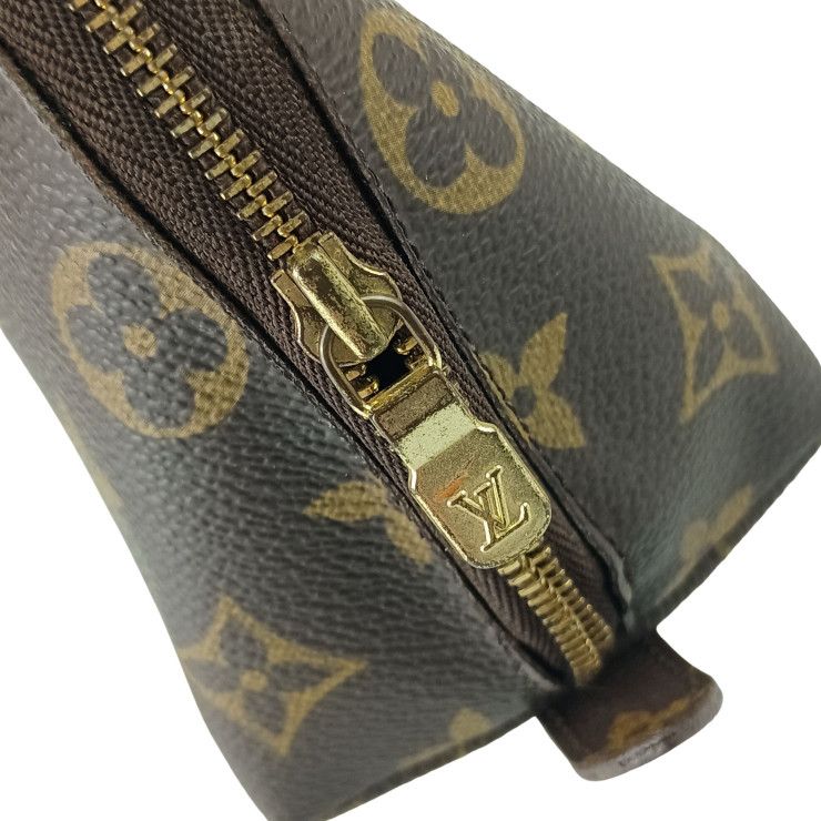 Louis Vuitton Pouch Demironde Brown Monogram Gold — view 6