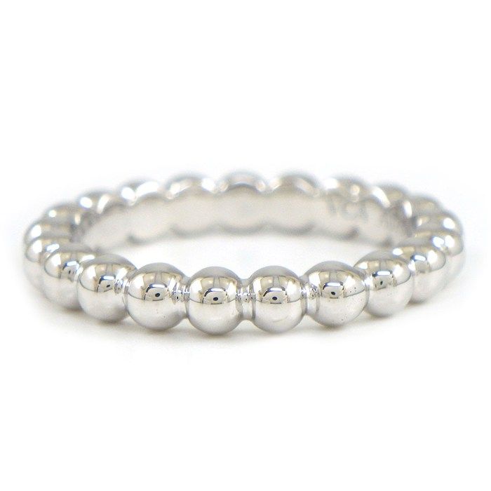 Van Cleef & Arpels Ring Perlee White Gold Pearl 18K White — view 2