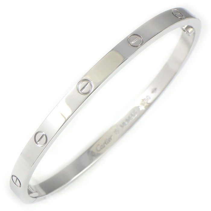 Cartier Bracelet Love SM 18K White Gold 15