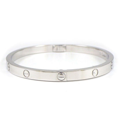 Cartier Bracelet Love SM 18K White Gold 15 — view 2