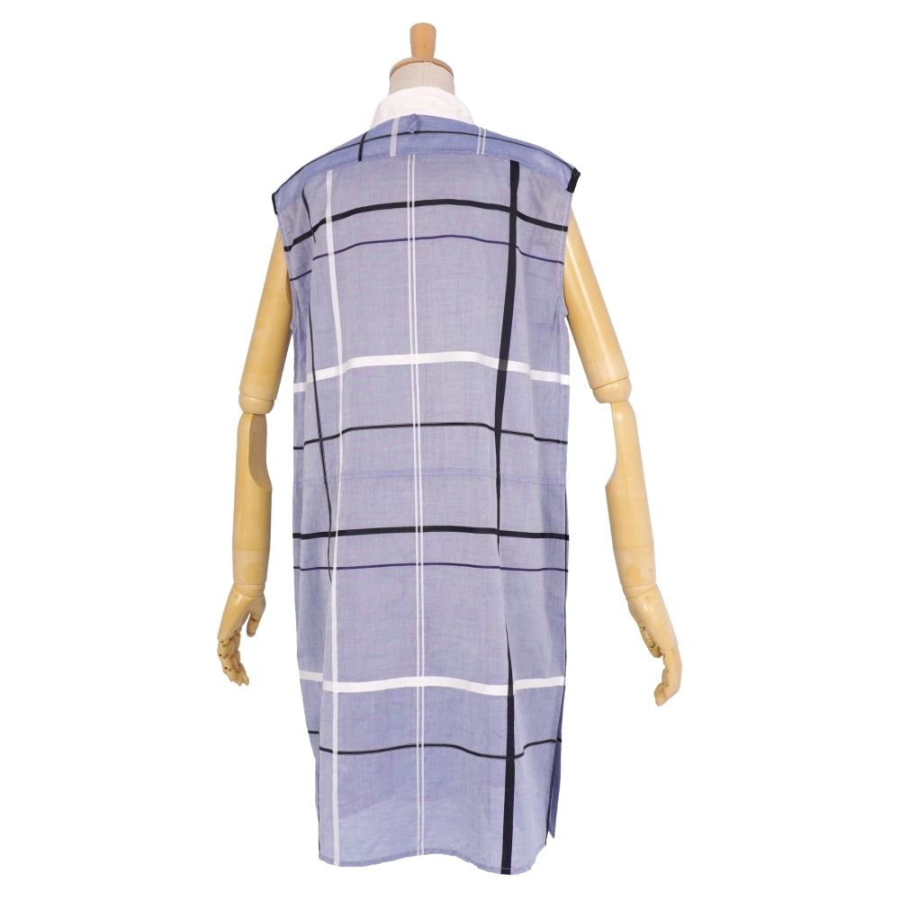 Hermes Dress Shirt Sleeveless Check — view 5