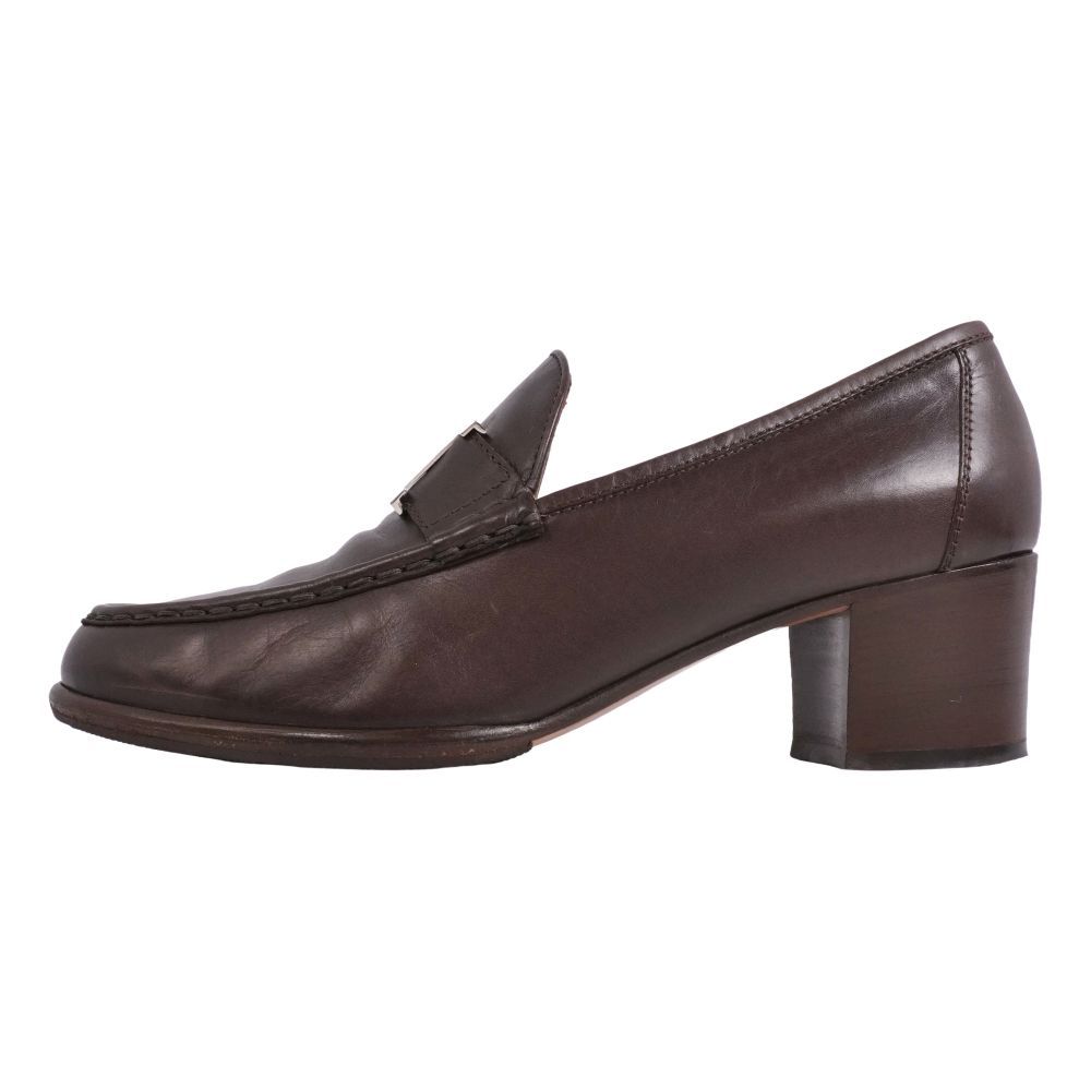 Hermes Loafers Moccasins Logo Constance Leather — view 7