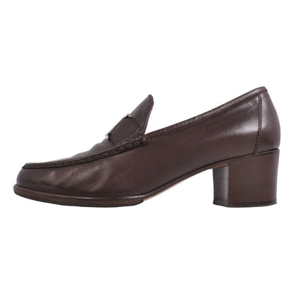 Hermes Loafers Moccasins Logo Constance Leather — view 7