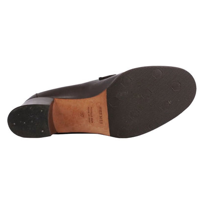 Hermes Loafers Moccasins Logo Constance Leather — view 8