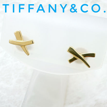 Tiffany & Co Kiss Yellow Gold Earrings