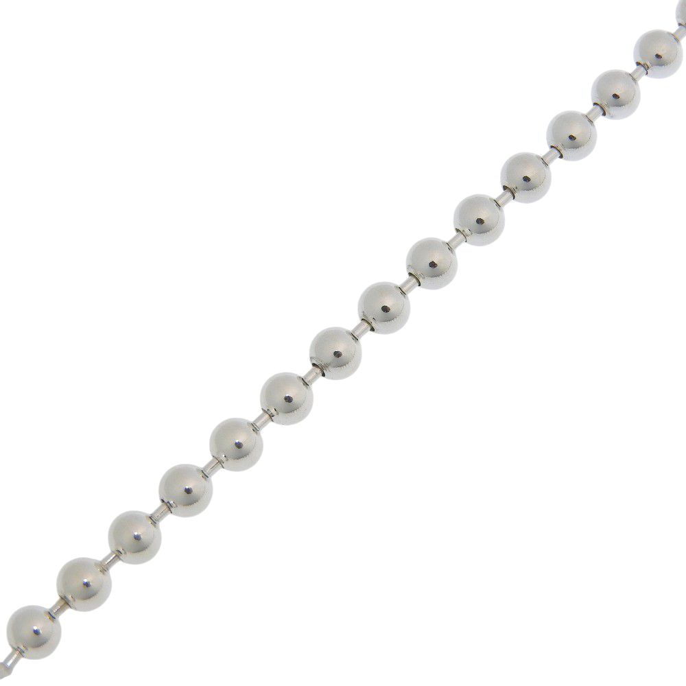 Gucci Interlocking G Ball Chain 925 Sterling Silver Necklace — view 4