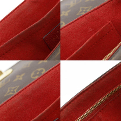 Louis Vuitton Saint Placide Monogram Canvas Cerise Brown Shoulder Bag — view 8