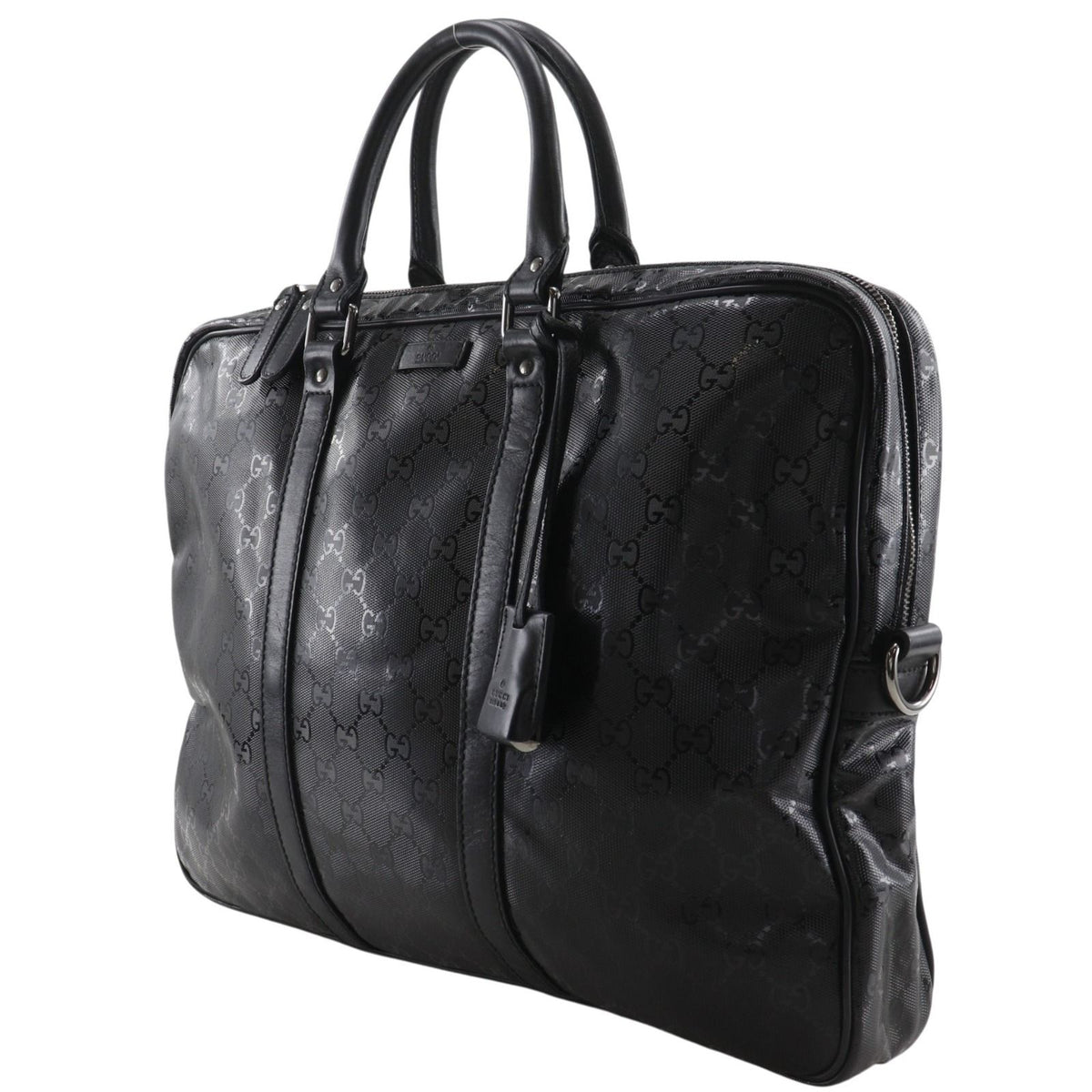 Gucci Briefcase GG Supreme Black Business — view 2