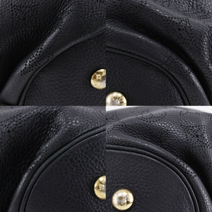 Louis Vuitton Mahina L Monogram Noir Black Tote Bag — view 4