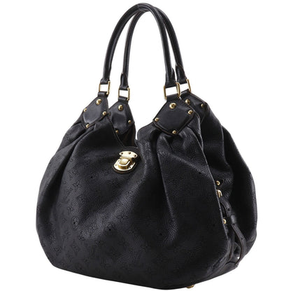 Louis Vuitton Mahina L Monogram Noir Black Tote Bag — view 2