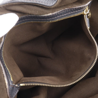 Louis Vuitton Mahina L Monogram Noir Black Tote Bag — view 7